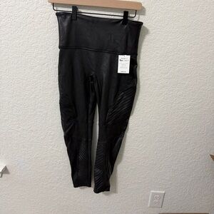 SPANX Shiny Black Leggings